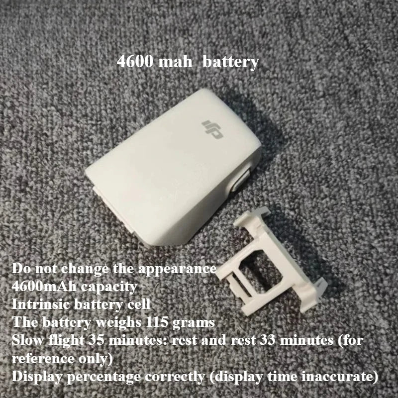 Larger Capacity Refitting Battery for DJI Flip 4600mAh/5350mAh/6500mAh New Top Long Life DIY Parts
