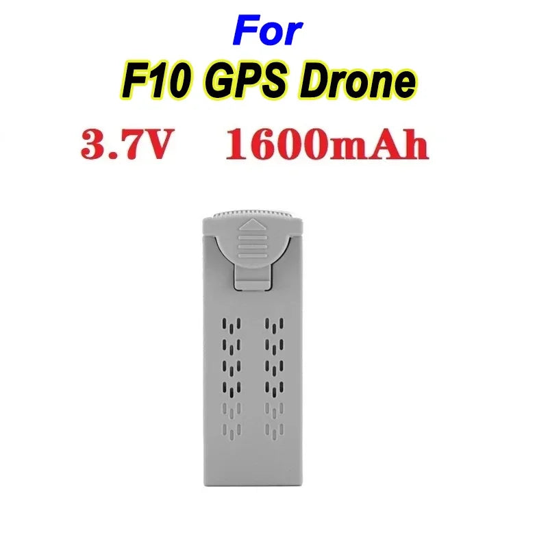 4DRC Original F10 Drone Battery 3.7V 1600mAh For F10 Spare Battery RC Quadcopter F10 Replacement  Accessories Parts