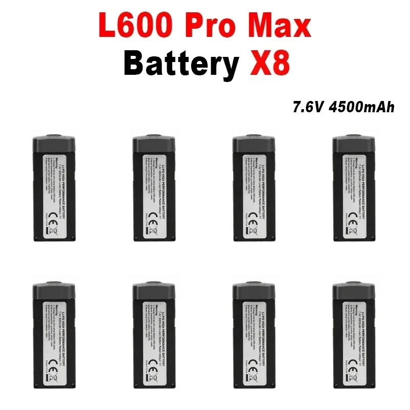 LYZRC L600 ProMax Drone Battery 7.4V 4500mAh 30min Battery Life L600 ProMax Dron Quadcopter Battery Drone Accessories