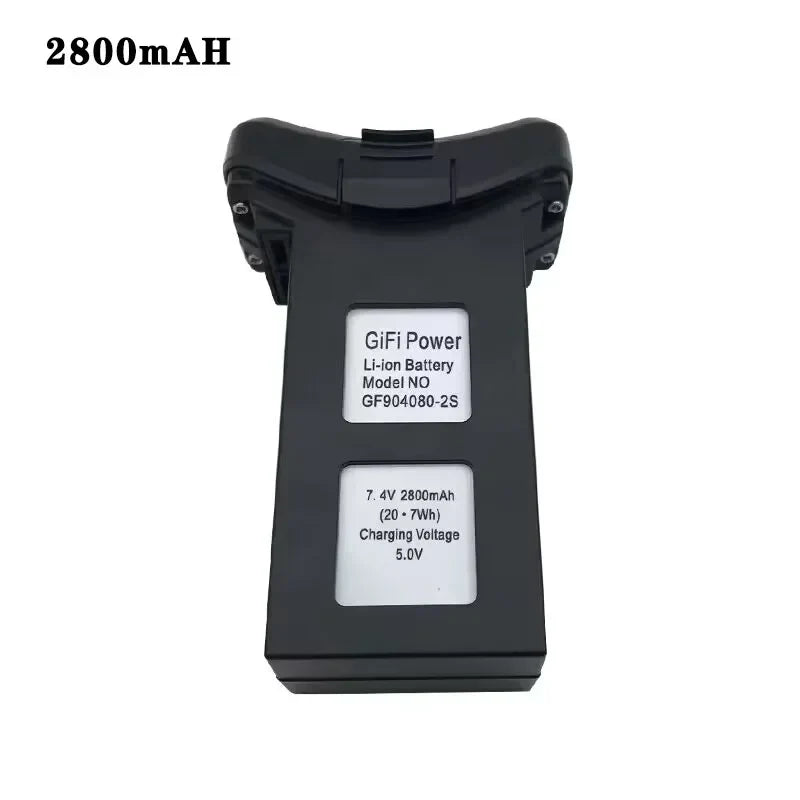 For HS100 S70 T35 S70W SJR/C 7.4V 4100mAH 2800mAh lithium battery RC Drone Quadcopter Spare Parts For SJRC S70W Drone Battery