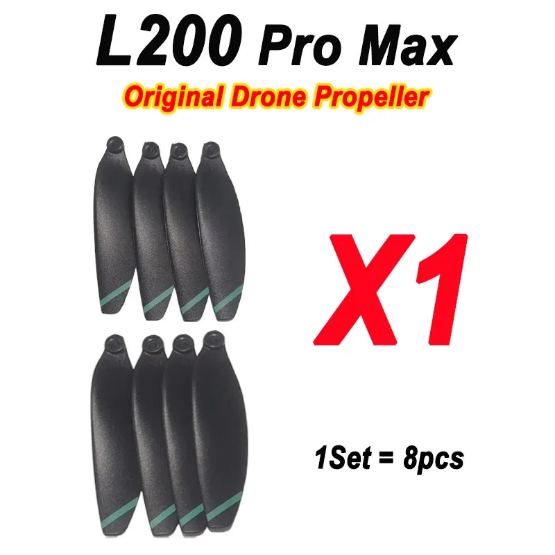 LYZRC-Original L200 PROMAX Drone Battery, 7.4 V1600mAh, for L200 PROMAX RC Quadcopter, Replacement Propeller, Drone Parts