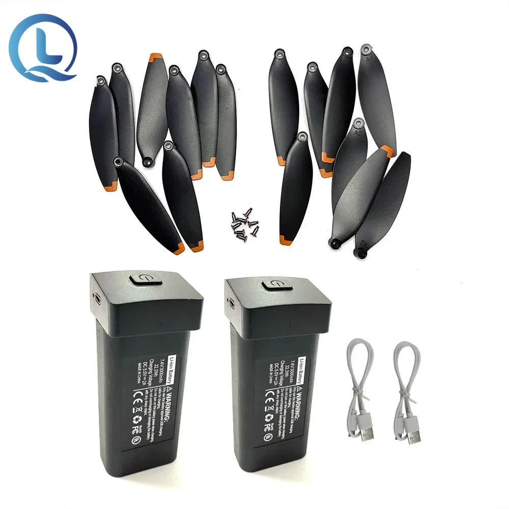 S135 7.4V 3000mAh Battery S135pro Propeller  Obstacle Avoidance Dron BladesM218 AE3 MAX GPS Drone Parts