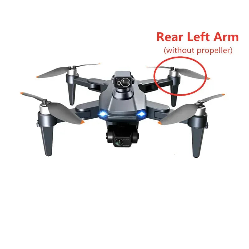 RG106 Pro MAX 4K 6K 8K Dual Camera Profesional GPS RC Drones Parts 7.4V 3800mAh Battery Remote Control Propeller USB Arm