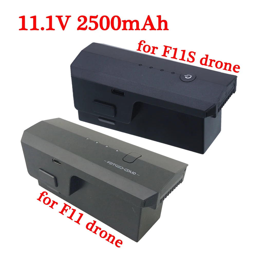 11.1V 2500mAh Lipo Battery For SJRC F11S 4K/ F11S PRO RC Drone 11.1 V 2500 mAh Camera Drone Battery For F11 4K PRO Quadcopter