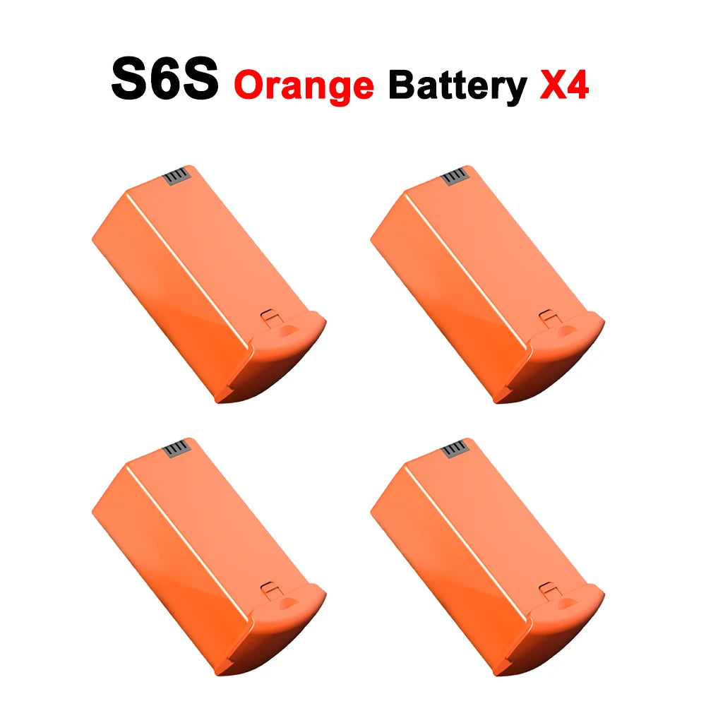 Wholesale Original LSRC S6S Drone Battery 7.4V 1600mAh For S6S MINI Dron Battery Lipo Battery Accessories S6S Parts