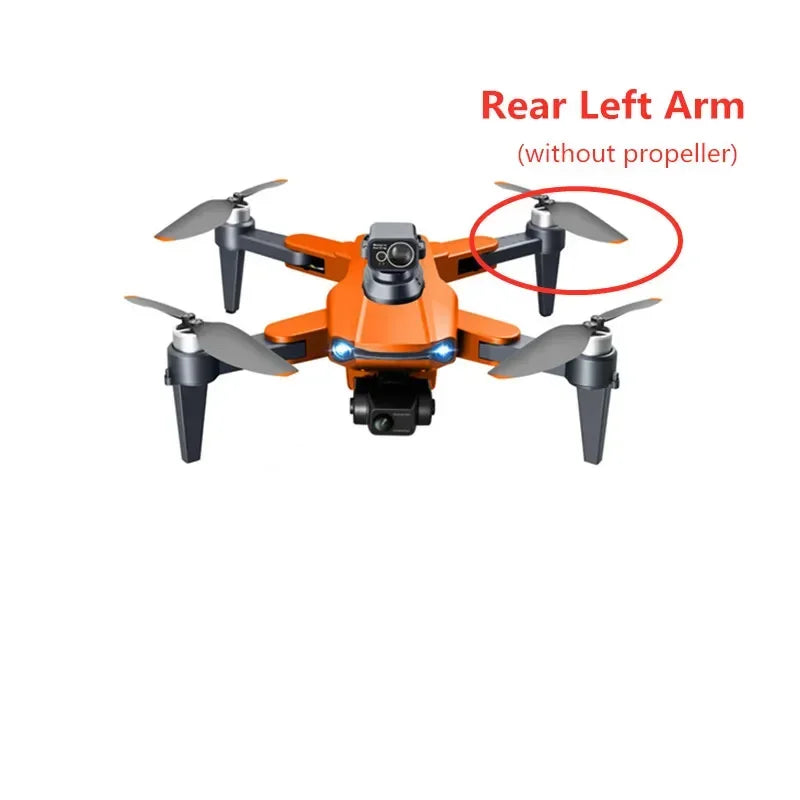 RG106 Pro MAX 4K 6K 8K Dual Camera Profesional GPS RC Drones Parts 7.4V 3800mAh Battery Remote Control Propeller USB Arm