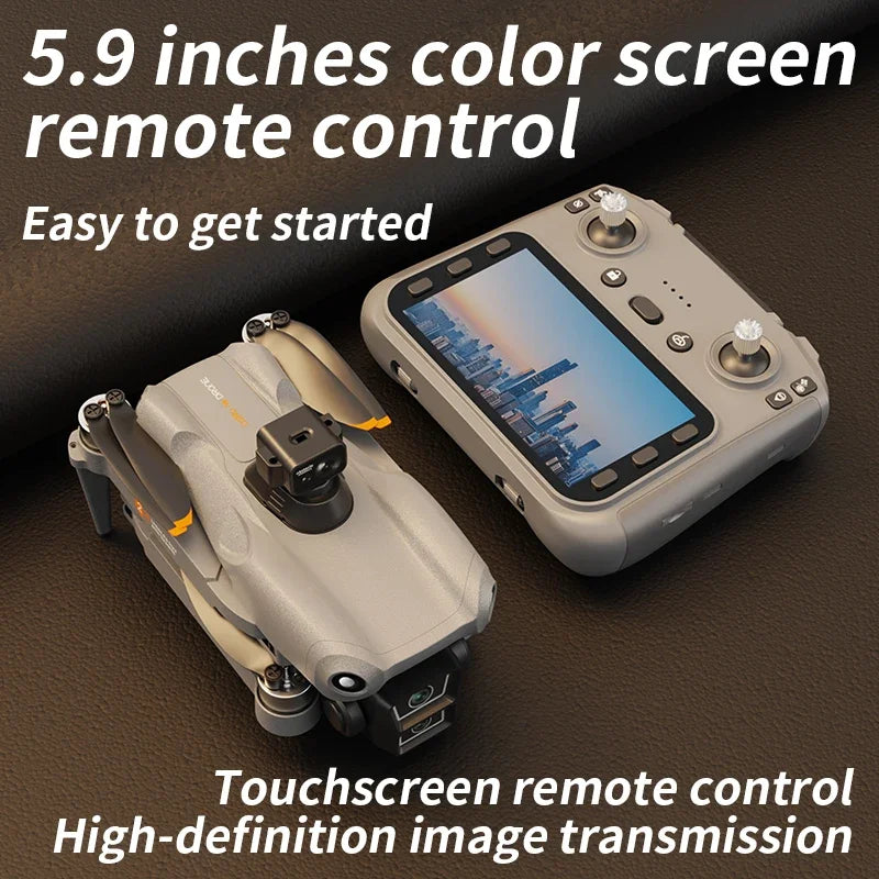 L300 MAX GPS drone 5G 4K 5.9-inch button screen control remote control laser obstacle avoidance aerial photography aircraft