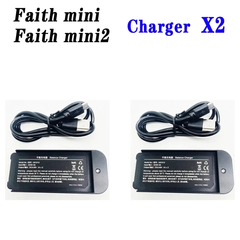 Original C-FLY Faith Mini/Mini2 Drone Battery Balance Charger Replacement Spare Parts CFLY Faith MINI Charger Dock