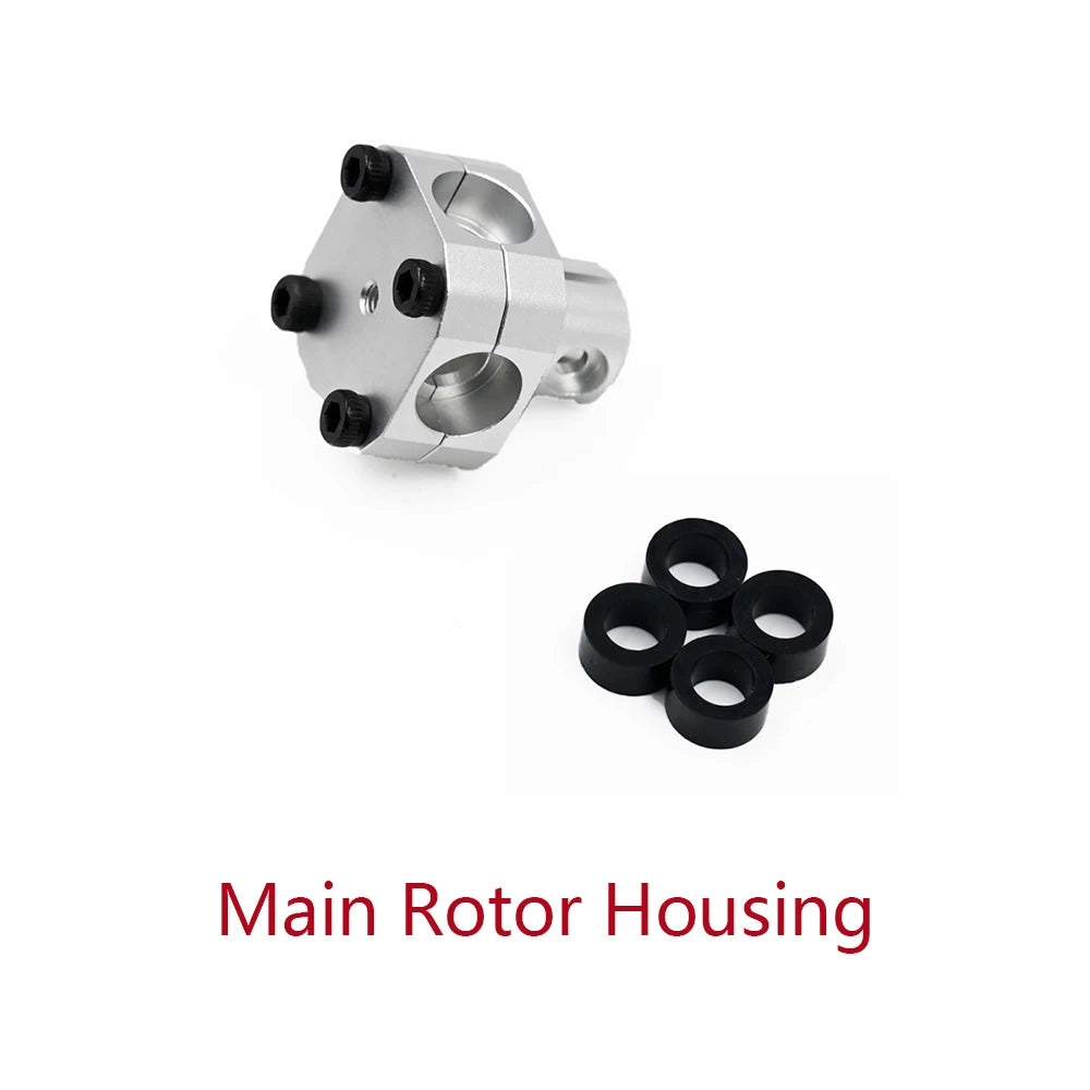 FLYWING bell 412 scale helicopter parts 412 RC Helicopter Accessories Rotor Holder Feather Shaft Tail Motor Servo Original Parts