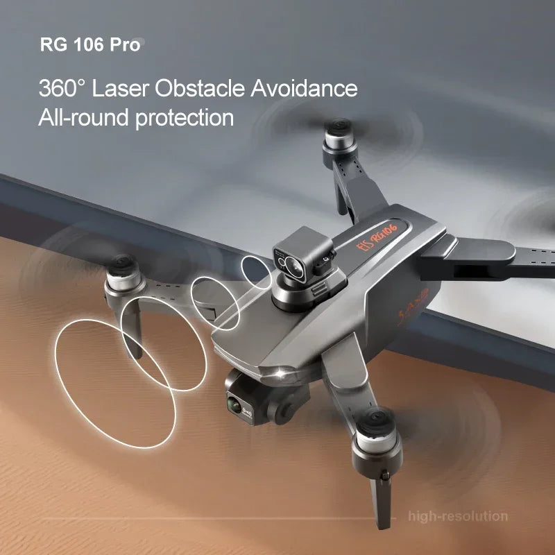 RG106 PRO Drone 8k Dual Camera Profesional GPS Drones With 3 Axis Brushless Rc Helicopter 5G WiFi Fpv Drones Quadcopter Toy