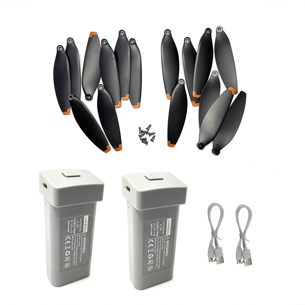 S135 7.4V 3000mAh Battery S135pro Propeller  Obstacle Avoidance Dron BladesM218 AE3 MAX GPS Drone Parts