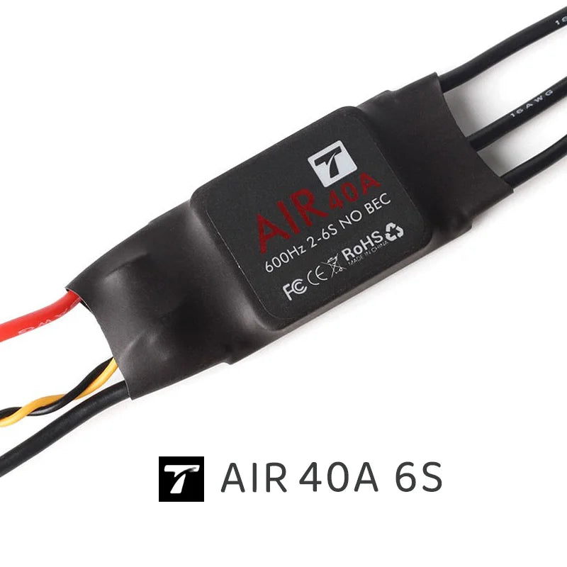 AIR 40A ESC 2-6S T-Motor  Electronic Speed Controller Brushless Motor 600HZ No BEC for Multicopter