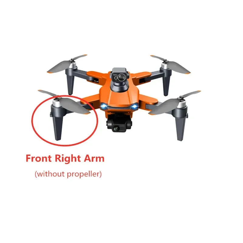 RG106 MAX PRO GPS 4K 6K 8K Professional Brushless RC Quadcopter Drone Parts 7.4V 3800MAH Battery/Propeller/USB/Controller/Arm