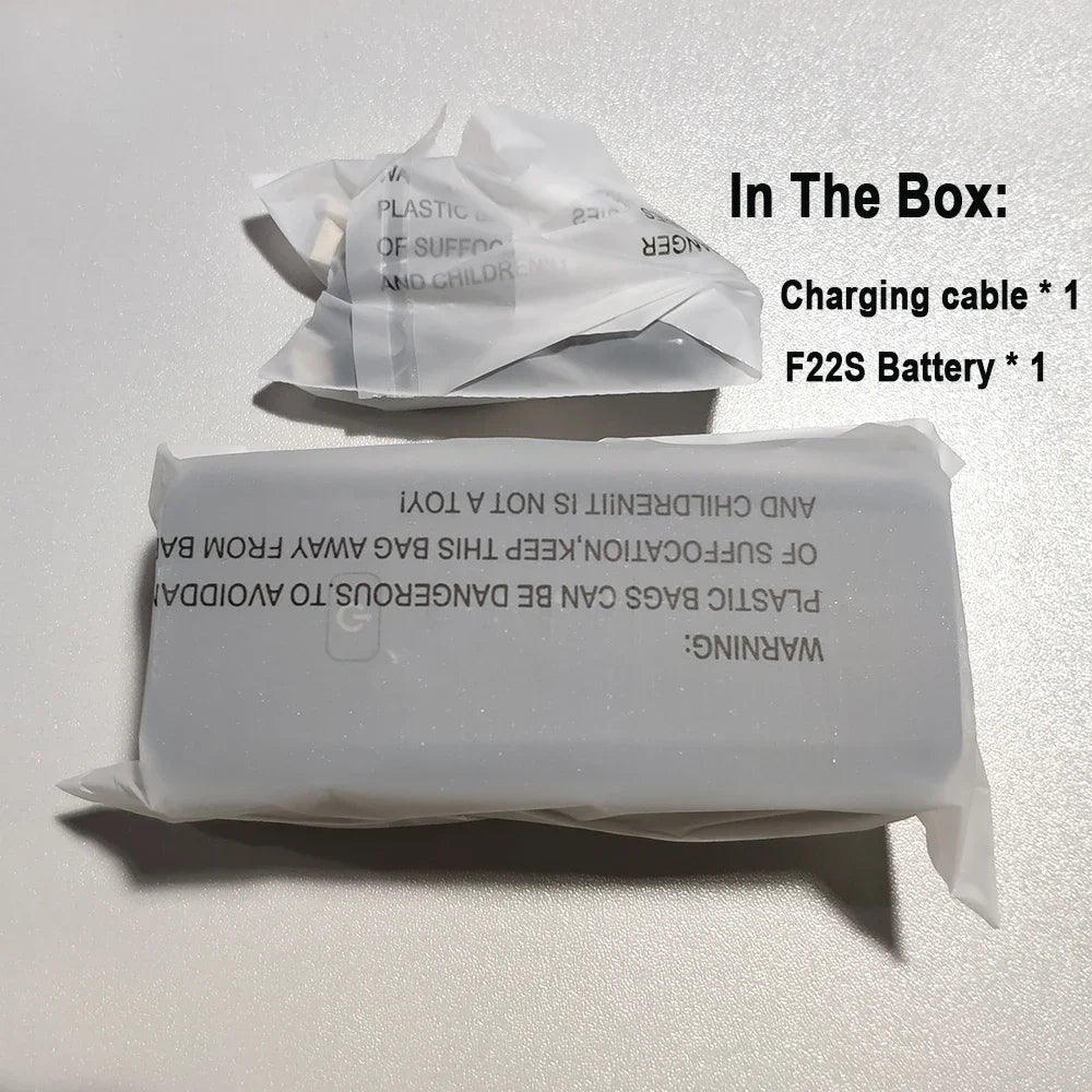 2025 F22 s2/ f22 s3/F22S Drone Battery 3500mAh 35min Flight Time Original Battery F22S Propeller Brand Accessories Spare Parts