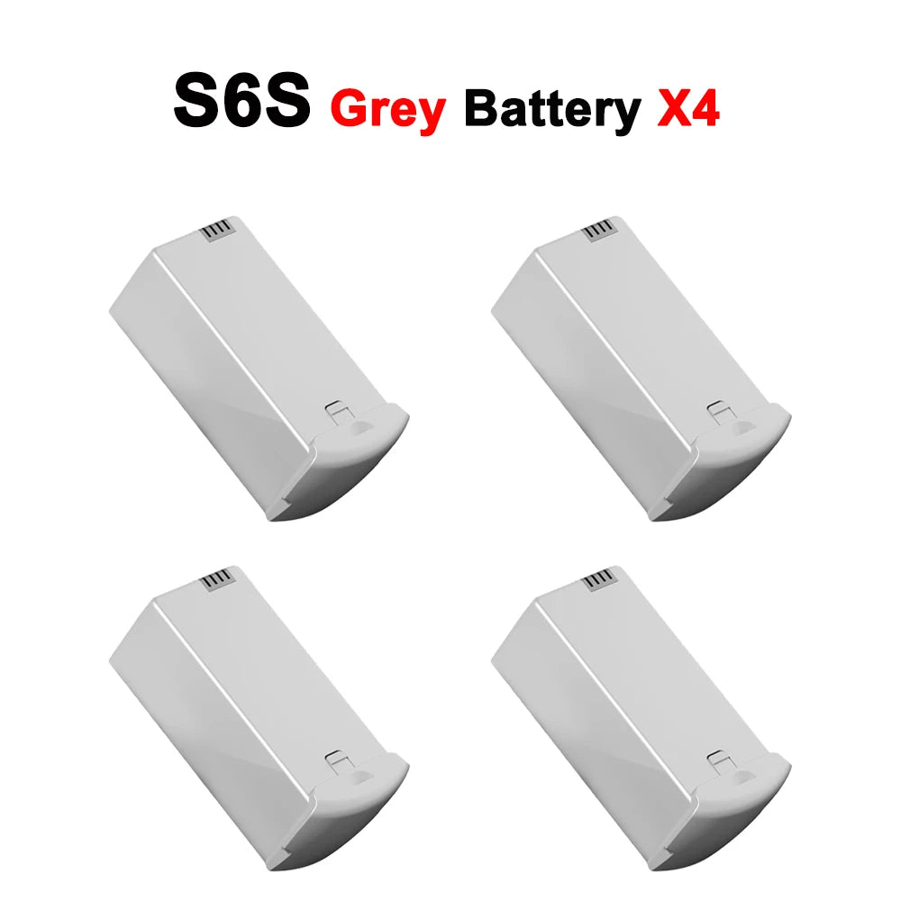 Wholesale Original LSRC S6S Drone Battery 7.4V 1600mAh For S6S MINI Dron Battery Lipo Battery Accessories S6S Parts