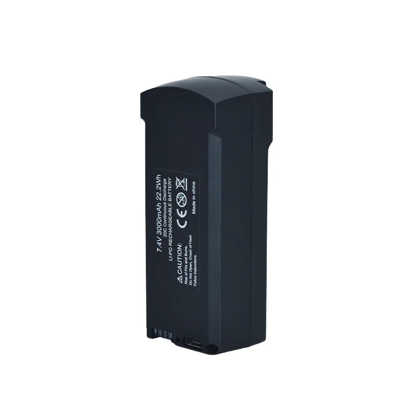 V198 PRO MAX brushless GPS obstacle avoidance remote control drone quadcopter accessories 7.4V 3000Mah battery USB/5To1 cable