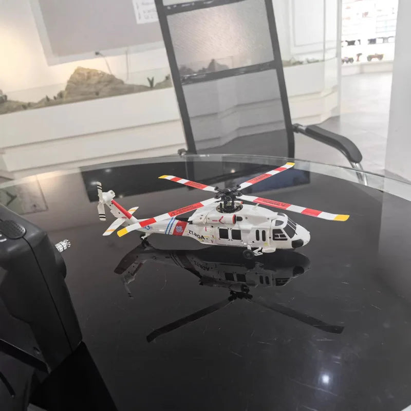 K270 Black Hawk UH-60L Brushless Optical Flow Altitude Hold Version 4-CH 4-Blade Aileronless Helicopter with 6-Axis Gyro