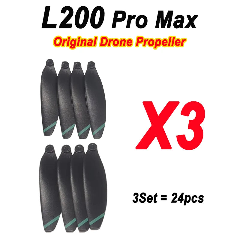 LYZRC-Original L200 PROMAX Drone Battery, 7.4 V1600mAh, for L200 PROMAX RC Quadcopter, Replacement Propeller, Drone Parts