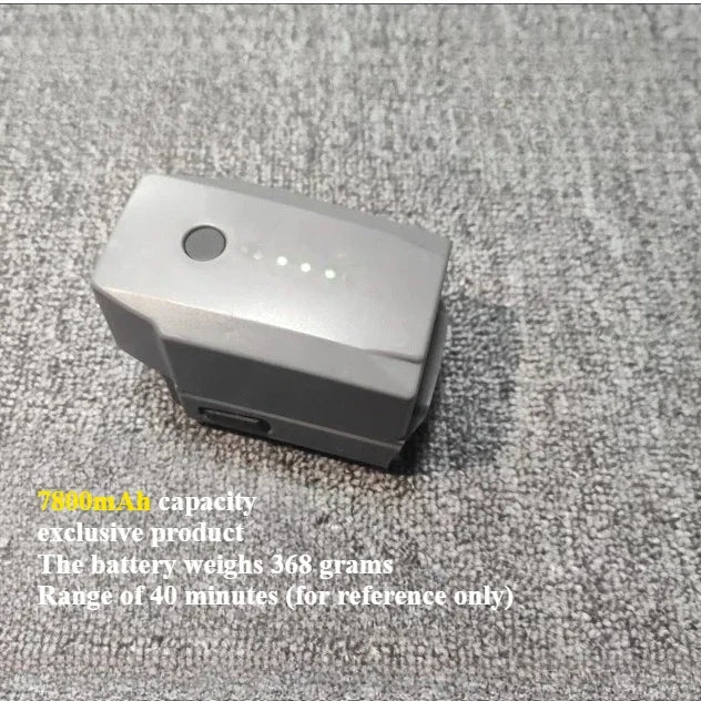 new TOP Large capacity refitting battery 7700mAh /12800mAh for Mavic Pro  40~55m long flight time DIY battery parts