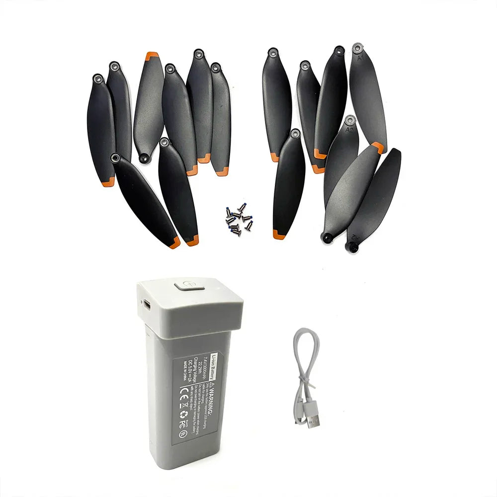 S135 7.4V 3000mAh Battery S135pro Propeller  Obstacle Avoidance Dron BladesM218 AE3 MAX GPS Drone Parts