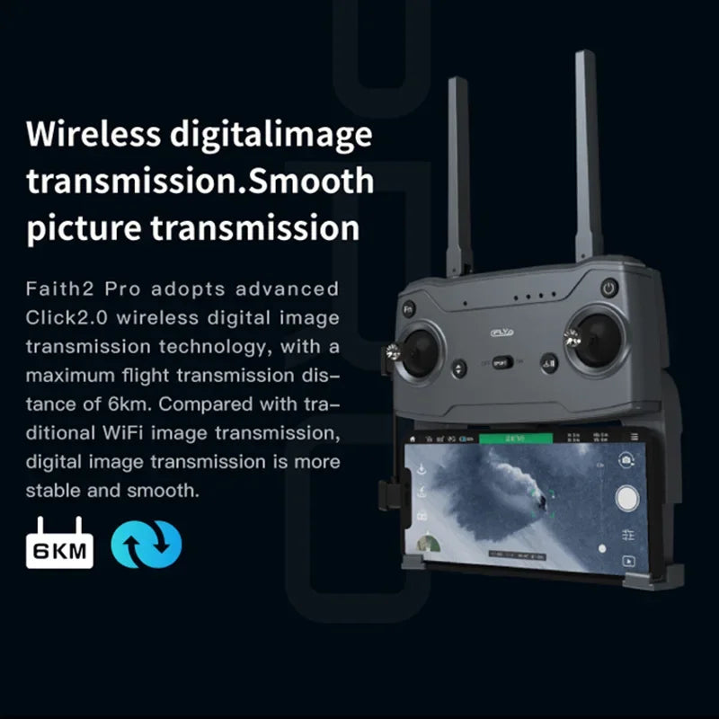 CFLY Faith 2 Pro / Faith Mini / Arno Plus / Faith 2 SE Remote Control Obstacle Avoider Charger RC Drone Spare Parts Accessories