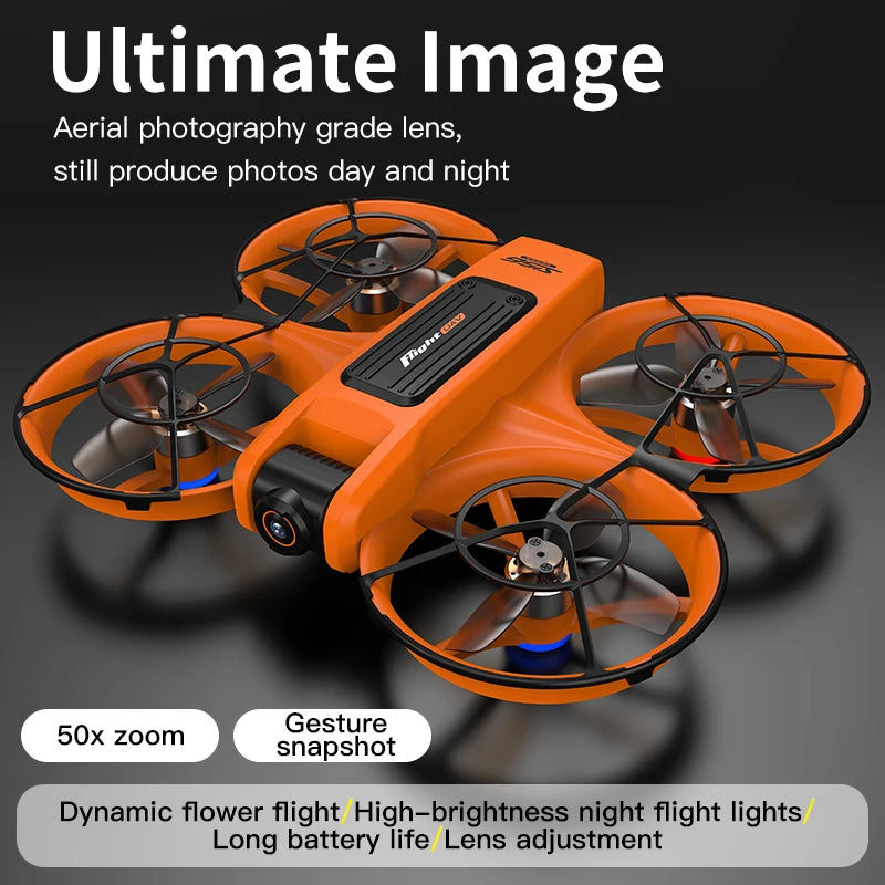S156 Drone HD Dual-Camera Aerial Photography Remote Control with Screen Aircraft Optical Flow Hover Brushless RC Quadcopter Toy