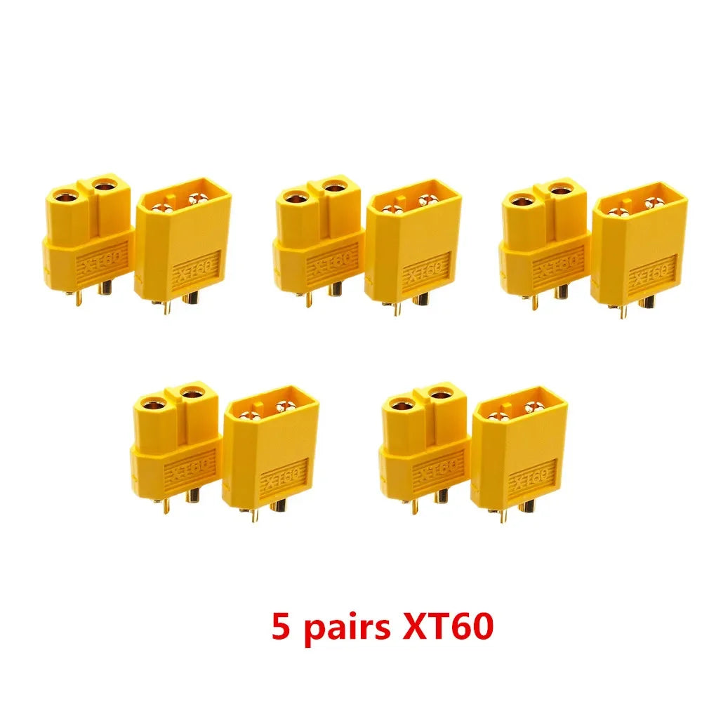XT60 Connector XT60 Male Female Bullet Connectors Power Plugs for RC Lipo Battery Motor XT60 Drone car XT30 XT60H XT90 T Plug