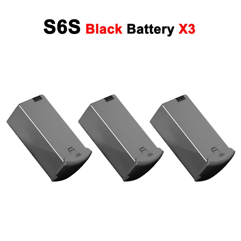 Wholesale Original LSRC S6S Drone Battery 7.4V 1600mAh For S6S MINI Dron Battery Lipo Battery Accessories S6S Parts