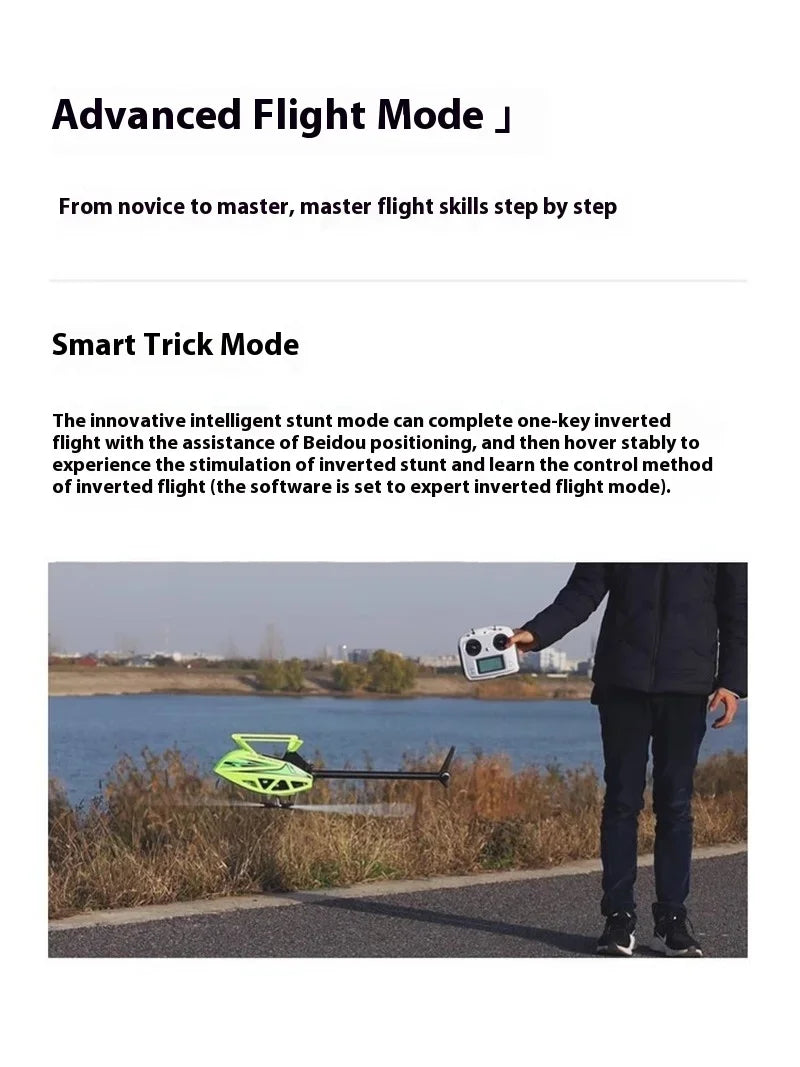 FLYWING FW450 RC 6CH 3D FW450L V3 Smart GPS FBL Gyro Helicopter RTF H1 Flight Controller Brushless Remote Control Helicopter Toy