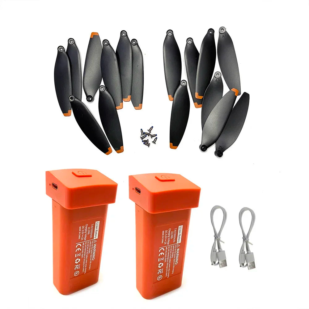 S135 7.4V 3000mAh Battery S135pro Propeller  Obstacle Avoidance Dron BladesM218 AE3 MAX GPS Drone Parts