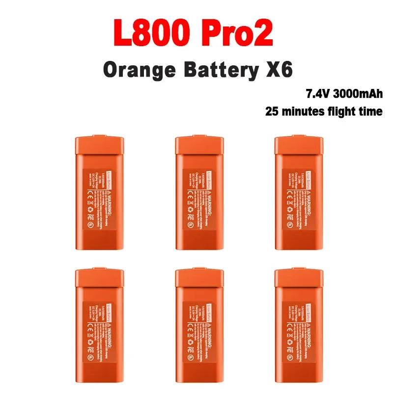 Original L800 Pro2 Drone Battery 7.4V 3000mAh For LYZRC L800 Pro2 4K Professional Camera Battery L800 Drone Accessories Parts