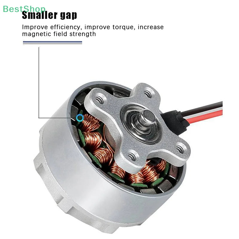 7.4V 1504 Brushless Motor For 4 Axes Remote Control Airplanes Quadcopter Model