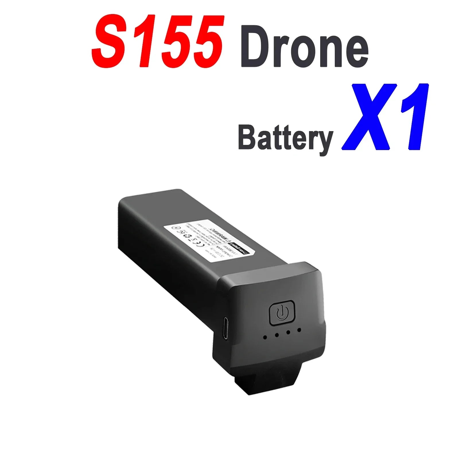 Dron S155 ProMax 7.4V 3800mAh 40min Long Lasting Battery for Dron S155 Max Spare Battery Accessories Parts