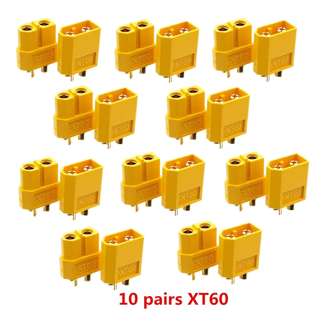 XT60 Connector XT60 Male Female Bullet Connectors Power Plugs for RC Lipo Battery Motor XT60 Drone car XT30 XT60H XT90 T Plug