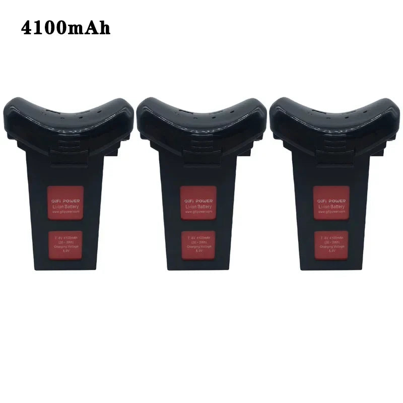 For HS100 S70 T35 S70W SJR/C 7.4V 4100mAH 2800mAh lithium battery RC Drone Quadcopter Spare Parts For SJRC S70W Drone Battery