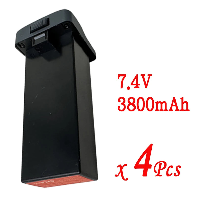 Original 7.4V 3800mAh SG109 Max2 7.4V 2200mAh 8K drone battery pack, suitable for spare parts of SG109Max2 GPS RC quadcopter