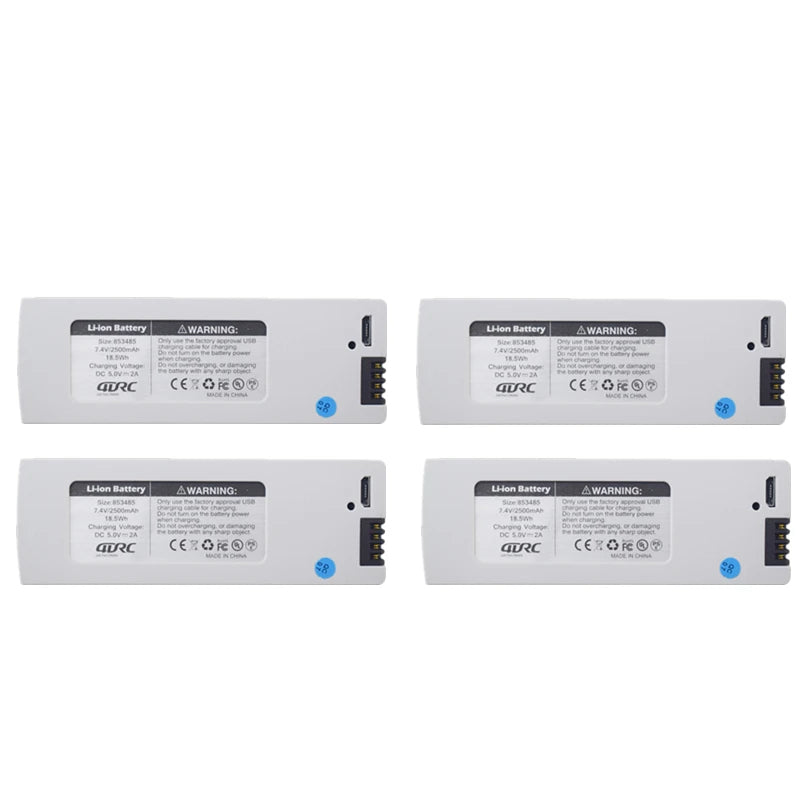 RC Drone Battery 7.4V 2500mAh Lipo Battery For 4DRC F8 4D-F8 Four Aerial Photography Quadcopter Helicopter 7.4V Battery