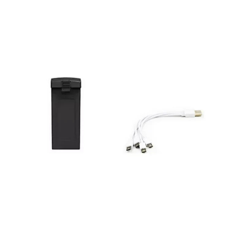 SG109 MAX RC Drone Spare Parts 3.7V 2000mAh Brushless Drone Battery with Propeller Compatible with SG109MAX Drone Accessory