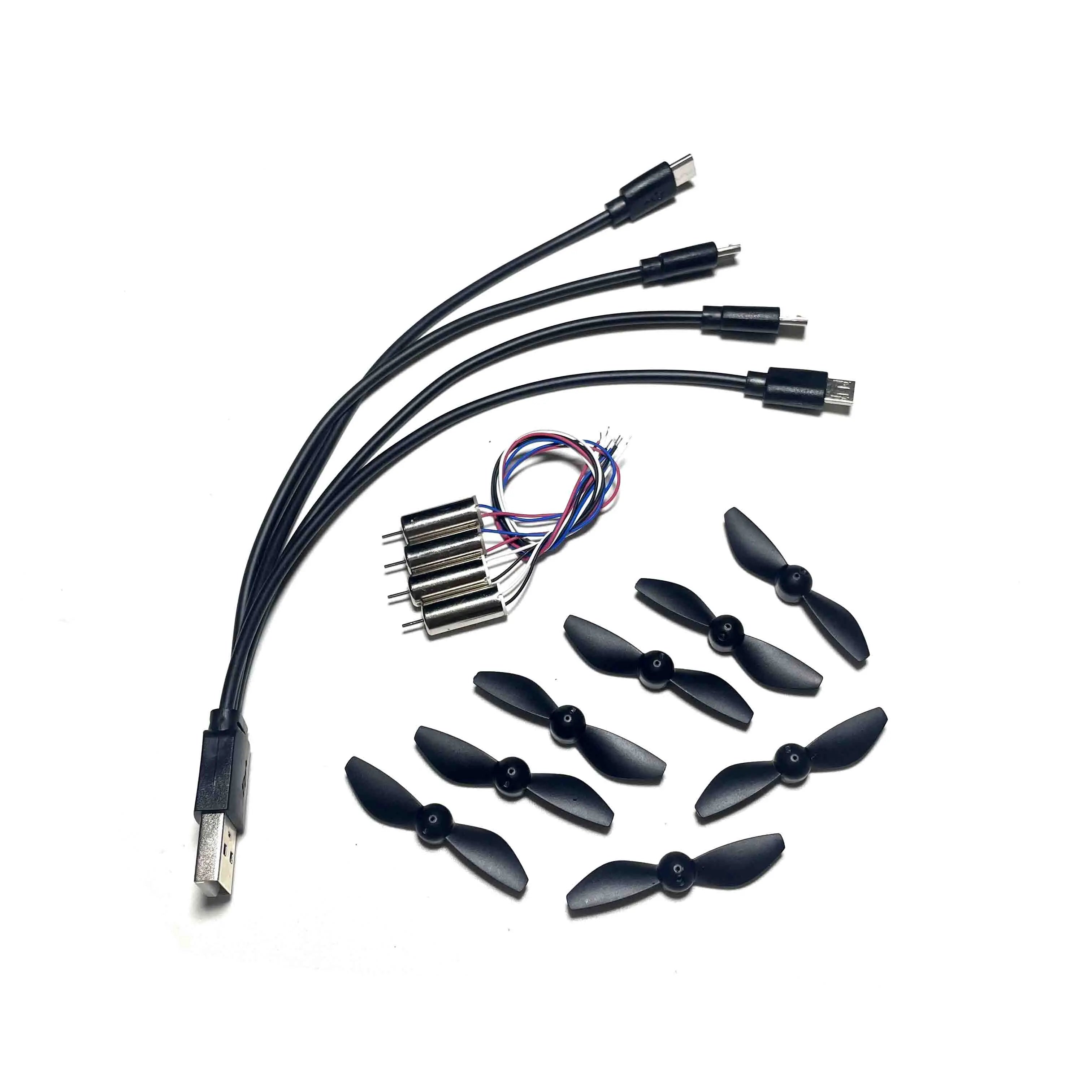 CZ06 D16 Mini RC Drone GT3 V66 i1PRO Body Shell Parts Original Propellers Accessory Blades Motor Engines Battery charging cable