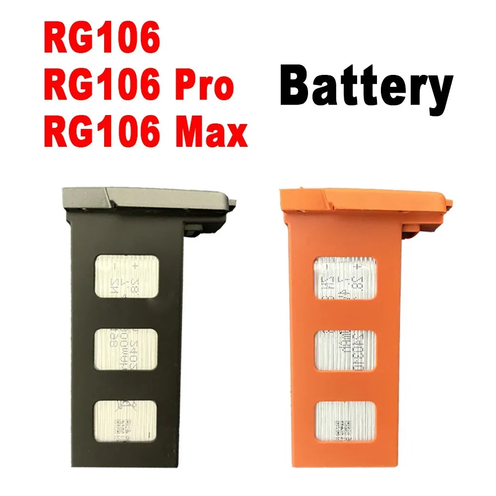 RG106 Drone Battery RG106 Pro Drone Original Battery 7.4V 3800mAh 28min Fright Time RG106 Drone Accessories Spare Battery