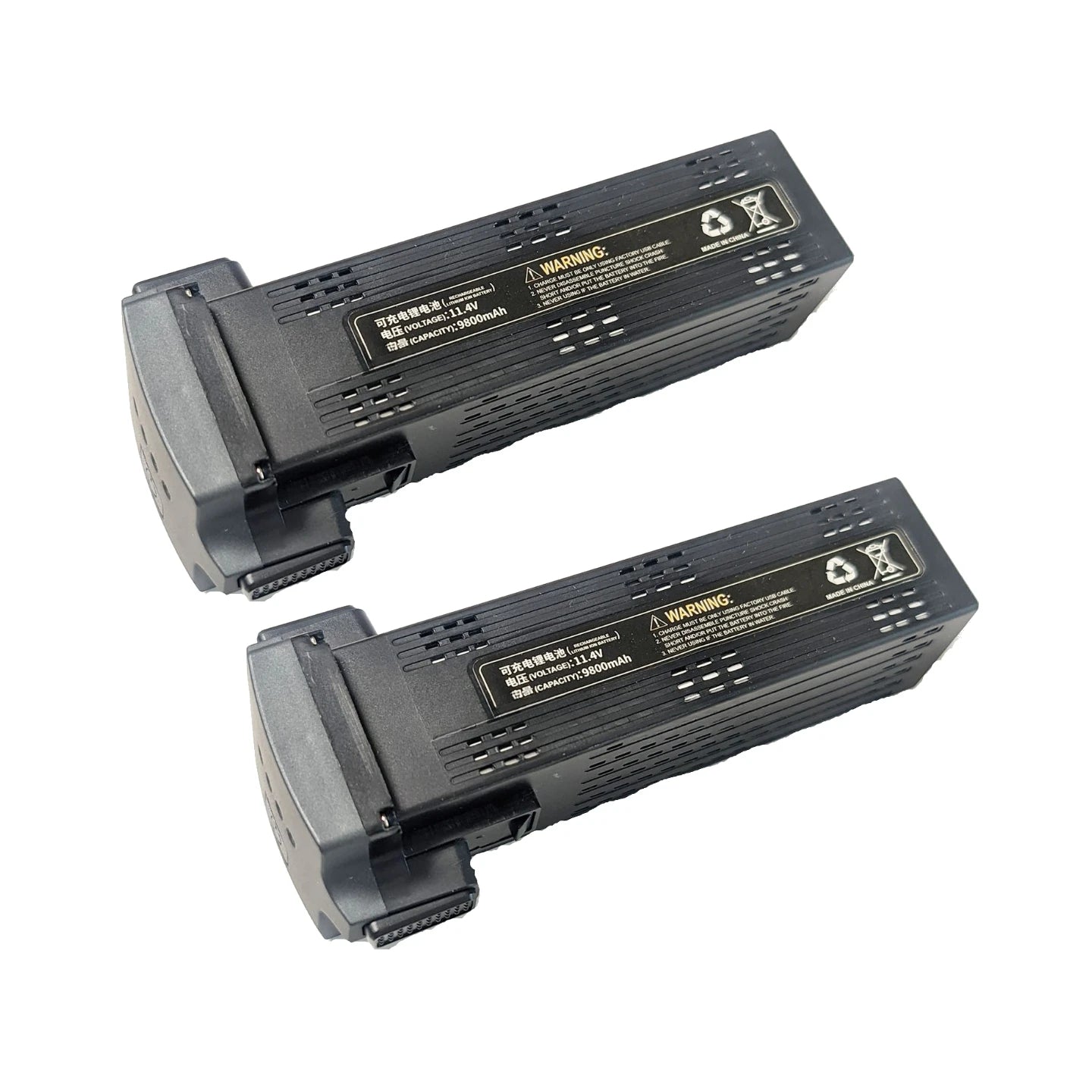 11.4V 9.8Ah RC Drone Battery for 911S S880 F118S M80 AE60 X8Pro Max Replacement Smart Lithium Battery Parts 50mins Flight Time