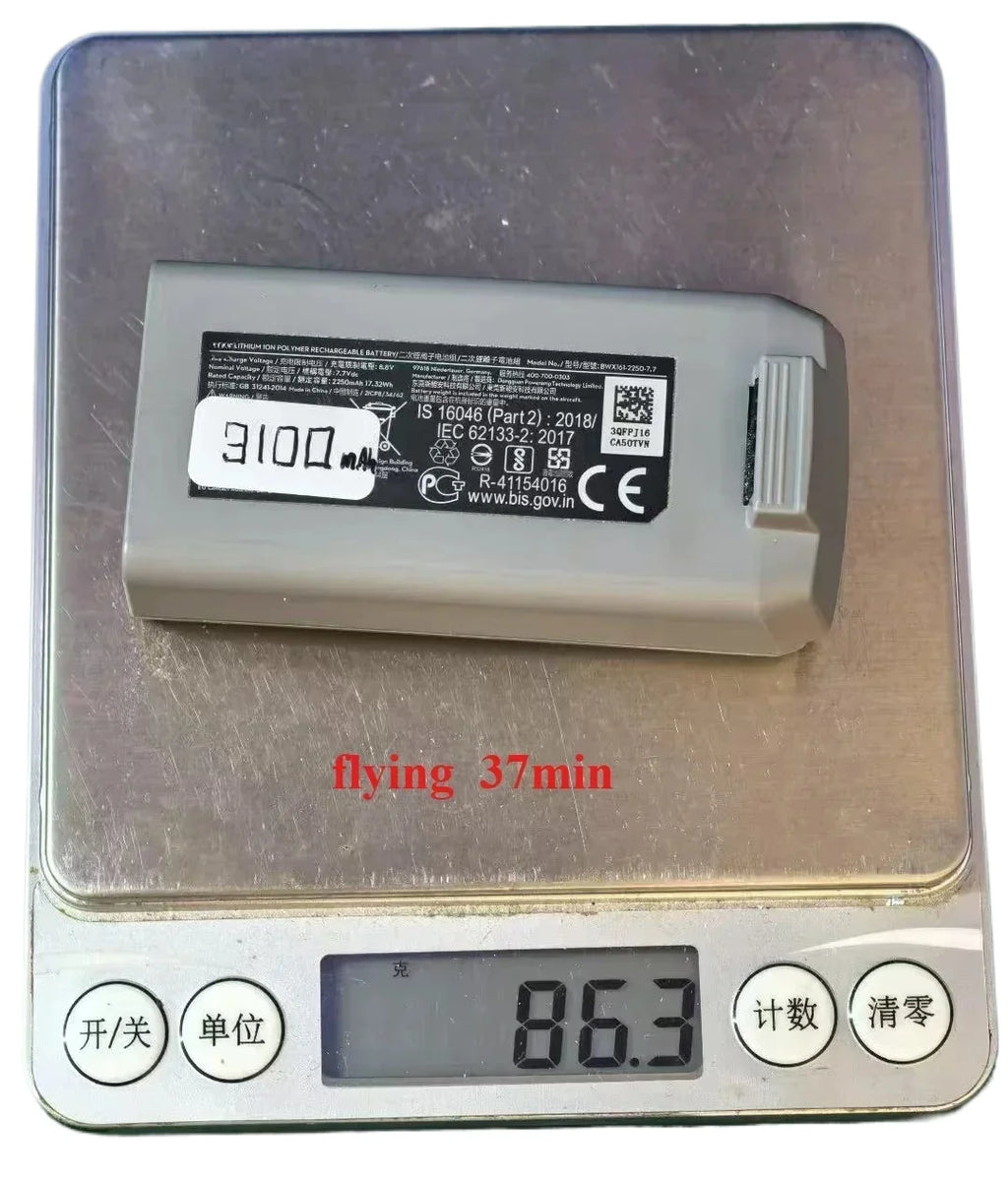 new 4100mah or 3800 mAh or 3100 mah battery for Mini 2 For Mini 2 mini 4k battery With buckle to prevent detachment