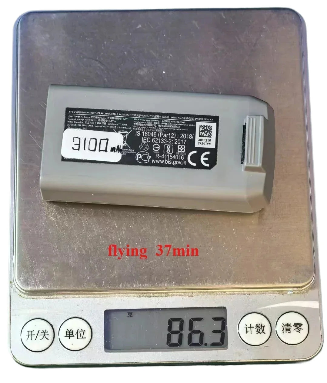 new 4100mah or 3800 mAh or 3100 mah battery for Mini 2 For Mini 2 mini 4k battery With buckle to prevent detachment