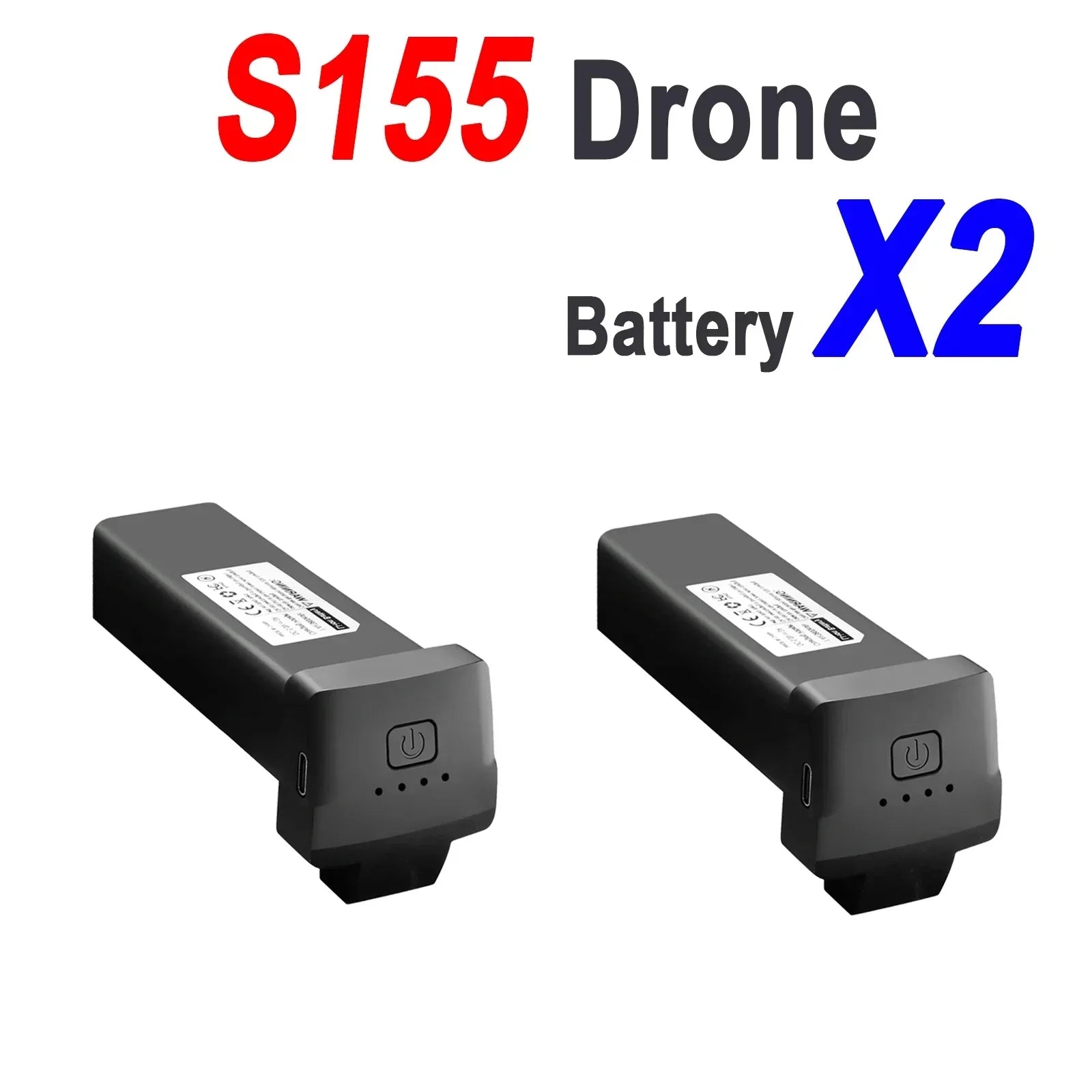 Dron S155 ProMax 7.4V 3800mAh 40min Long Lasting Battery for Dron S155 Max Spare Battery Accessories Parts