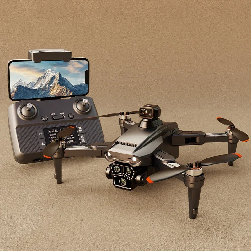 LYZRC L103 MAX GPS Brushless Motor Drone Professional HD Dual Camera 360° Laser OAS 5G Wifi FPV Foldable RC Aerial Helicopter