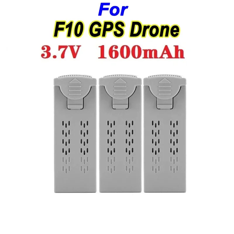 4DRC Original F10 Drone Battery 3.7V 1600mAh For F10 Spare Battery RC Quadcopter F10 Replacement  Accessories Parts