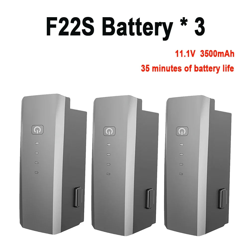2025 F22 s2/ f22 s3/F22S Drone Battery 3500mAh 35min Flight Time Original Battery F22S Propeller Brand Accessories Spare Parts