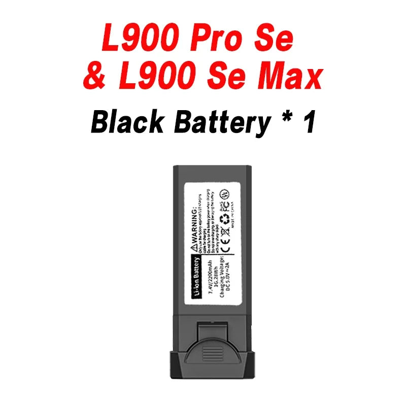 LYZRC L900 Pro Se Battery 7.4V 2200mAh L900 Se Max Original Battery L900 Prose/Semax Spare Rc Drone Quadcopter Accessories Parts