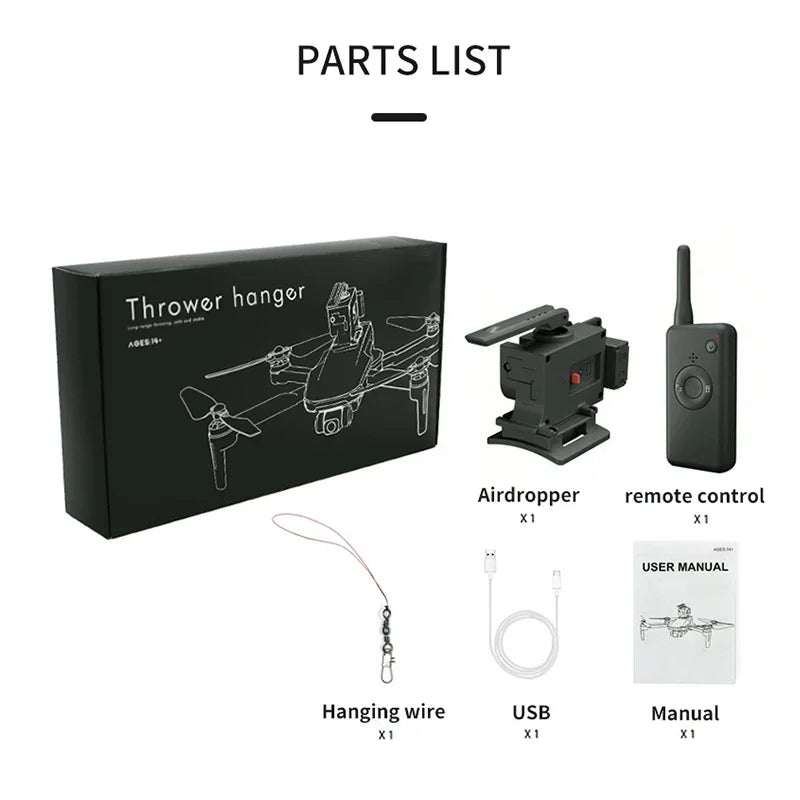 FOR Drone f22 s3/s2 f11s sg909 Quadcopter thrower  Altitude Hold Headless  thrower Universal DJI Air 2S/Mini/air series parts