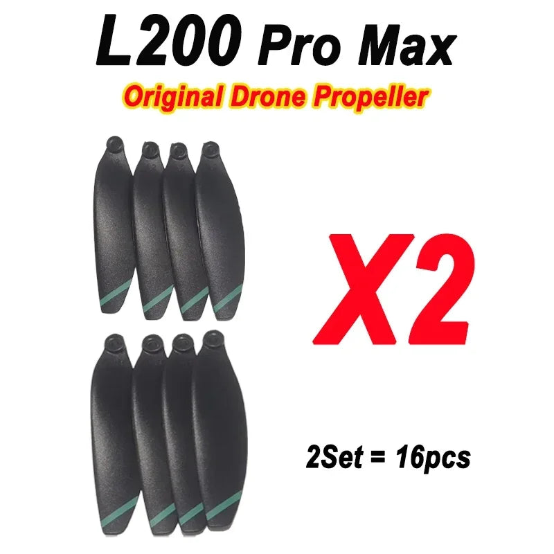 Original Battery L200 PRO MAX Drone 7.4V 1600mAh For L200 PROMAX RC Quadcopter Spare Propeller Dron Parts Accessories